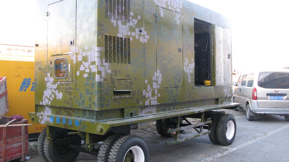 發(fā)電機組移動靜音箱